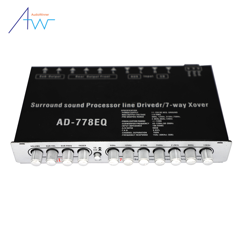 AD-778EQ digital Remote Control car processor
